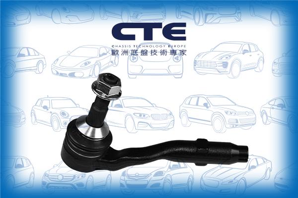 CTE CTE09013L - Наконечник рульової тяги, кульовий шарнір autocars.com.ua