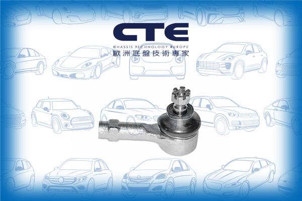 CTE CTE17002 - Наконечник рульової тяги, кульовий шарнір autocars.com.ua