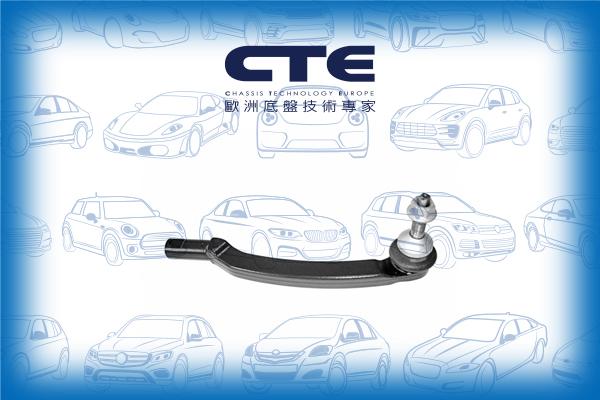 CTE CTE17007L - Наконечник рульової тяги, кульовий шарнір autocars.com.ua