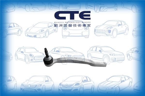 CTE CTE17010L - Наконечник рульової тяги, кульовий шарнір autocars.com.ua