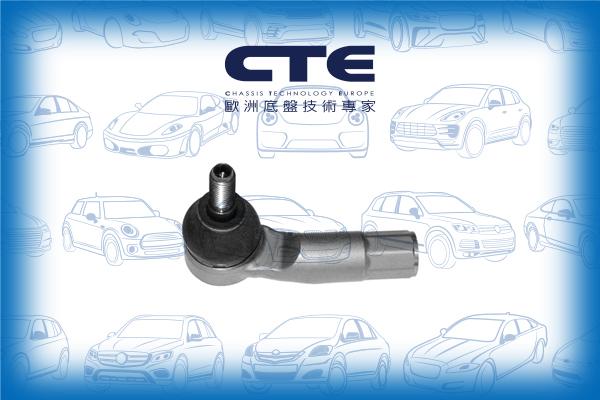 CTE CTE20001L - Наконечник рульової тяги, кульовий шарнір autocars.com.ua