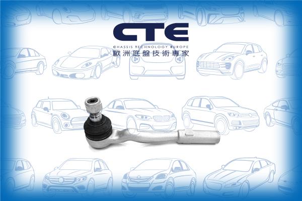 CTE CTE21007L - Наконечник рульової тяги, кульовий шарнір autocars.com.ua