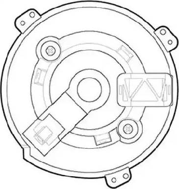 CTR 1208240 - Електродвигун, вентиляція салону autocars.com.ua