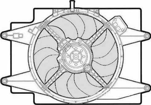 CTR 1209500 - Вентилятор, охолодження двигуна autocars.com.ua