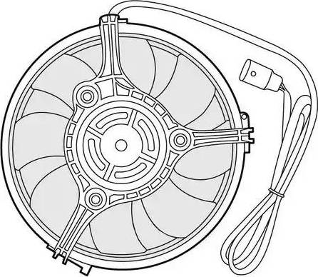 CTR 1209520 - Вентилятор, охлаждение двигателя avtokuzovplus.com.ua
