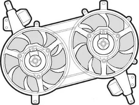 CTR 1209532 - Вентилятор, охолодження двигуна autocars.com.ua