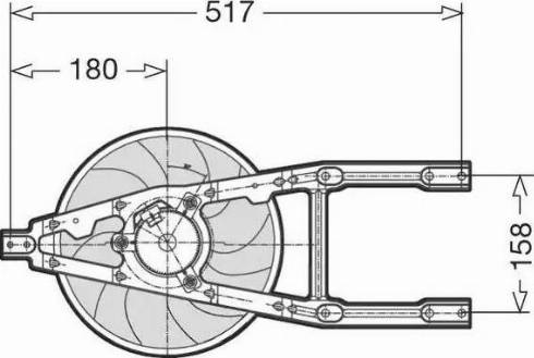 CTR 1209538 - Вентилятор, охолодження двигуна autocars.com.ua