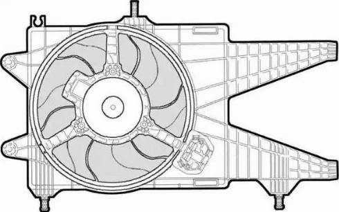 CTR 1209563 - Вентилятор, охолодження двигуна autocars.com.ua