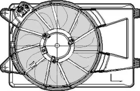 CTR 1209607 - Вентилятор, охолодження двигуна autocars.com.ua