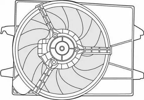 CTR 1209615 - Вентилятор, охлаждение двигателя avtokuzovplus.com.ua