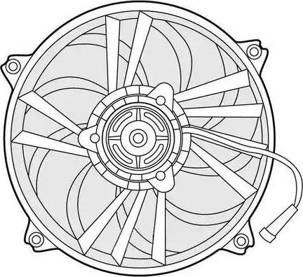 CTR 1209642 - Вентилятор, охолодження двигуна autocars.com.ua