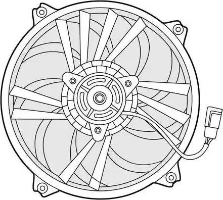 CTR 1209643 - Вентилятор, охолодження двигуна autocars.com.ua