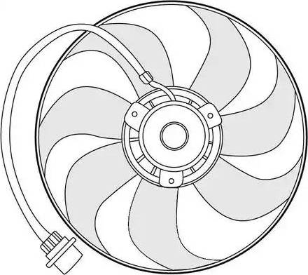 CTR 1209648 - Вентилятор, охлаждение двигателя avtokuzovplus.com.ua