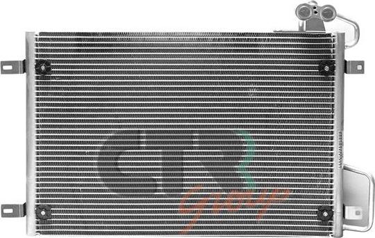 CTR 1223250 - Конденсатор, кондиціонер autocars.com.ua