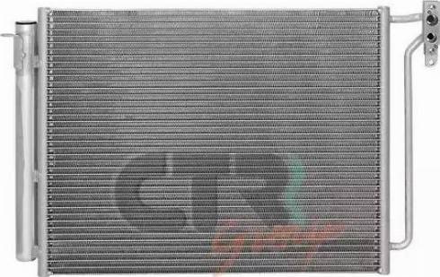 CTR 1223356 - Конденсатор, кондиціонер autocars.com.ua