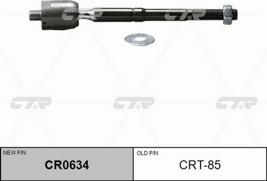 CTR CRT-85 - Осьовий шарнір, рульова тяга autocars.com.ua