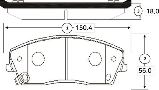 CTR GK0099 - Гальмівні колодки, дискові гальма autocars.com.ua