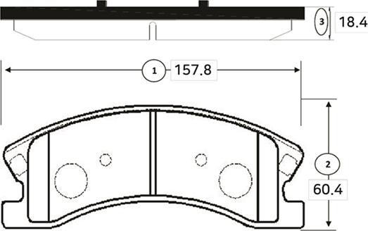 CTR GK0103 - Гальмівні колодки, дискові гальма autocars.com.ua