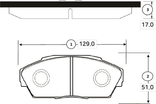 CTR GK0326 - Гальмівні колодки, дискові гальма autocars.com.ua