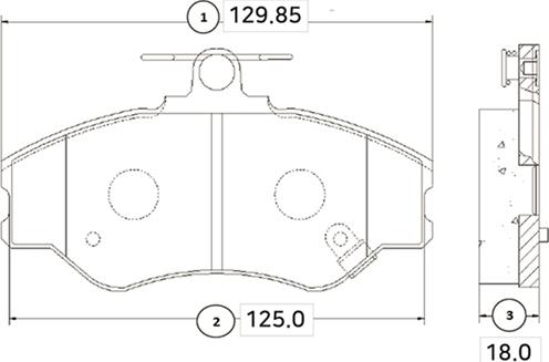 CTR GK0473 - Гальмівні колодки, дискові гальма autocars.com.ua