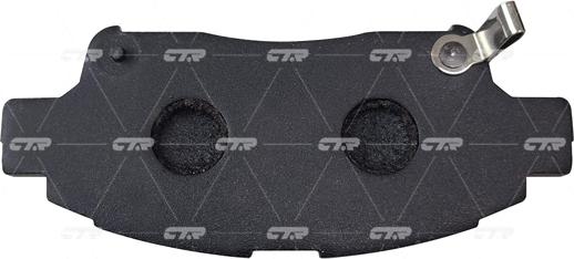 CTR GK1021 - Гальмівні колодки, дискові гальма autocars.com.ua