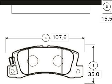 CTR GK1094 - Тормозные колодки, дисковые, комплект avtokuzovplus.com.ua