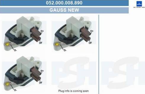 PSH 052.000.008.890 - Регулятор напруги генератора autocars.com.ua