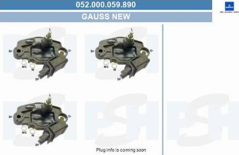 PSH 052.000.059.890 - Регулятор напруги генератора autocars.com.ua