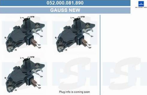 PSH 052.000.081.890 - Регулятор напруги генератора autocars.com.ua