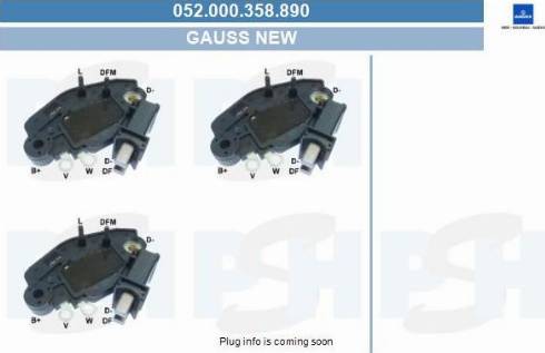 PSH 052.000.358.890 - Регулятор напруги генератора autocars.com.ua