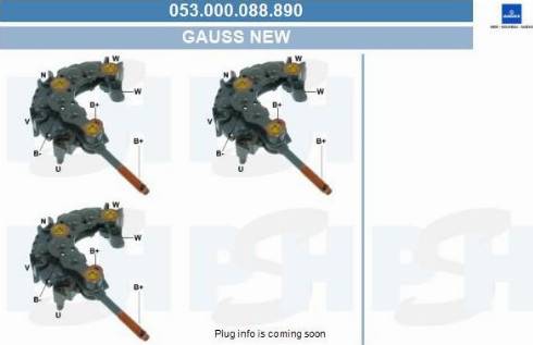 PSH 053.000.088.890 - Випрямляч, генератор autocars.com.ua