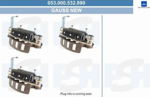 PSH 053.000.532.890 - Випрямляч, генератор autocars.com.ua