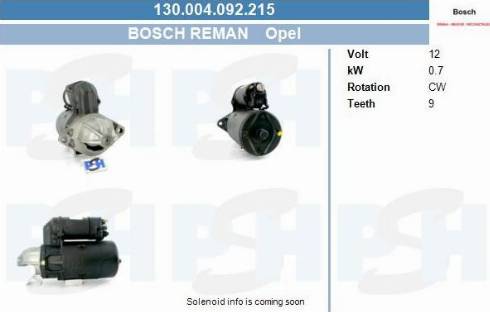 PSH 130.004.092.215 - Стартер autocars.com.ua