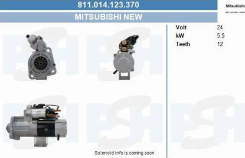 PSH 811.014.123.370 - Стартер autocars.com.ua
