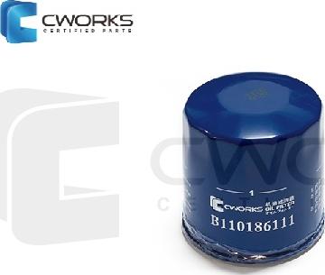 Cworks B110186111 - Масляний фільтр autocars.com.ua
