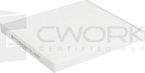 Cworks B140R0006 - Фільтр, повітря у внутрішній простір autocars.com.ua