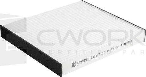 Cworks B150170299 - Фільтр, повітря у внутрішній простір autocars.com.ua