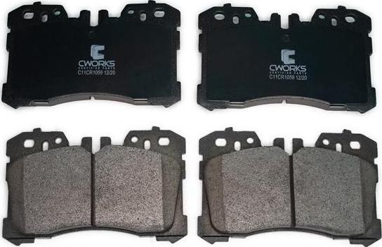 Cworks C11CR1059 - Гальмівні колодки, дискові гальма autocars.com.ua