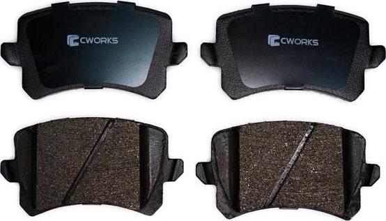 Cworks C12CR0005 - Гальмівні колодки, дискові гальма autocars.com.ua