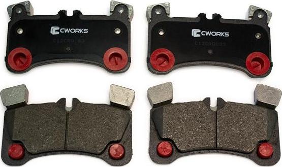 Cworks C12CR0083 - Гальмівні колодки, дискові гальма autocars.com.ua