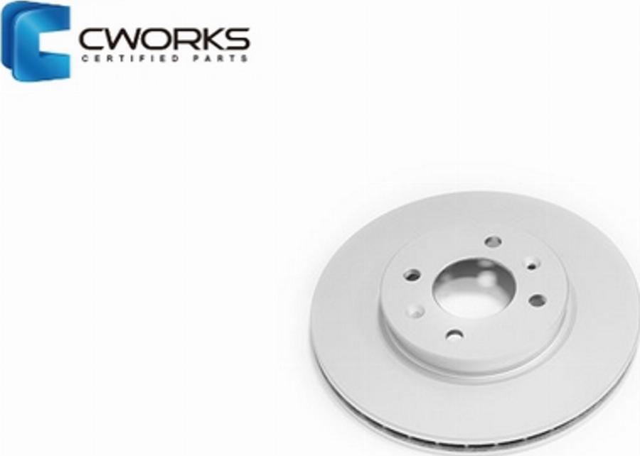 Cworks G4611Q0U000 - Гальмівний диск autocars.com.ua