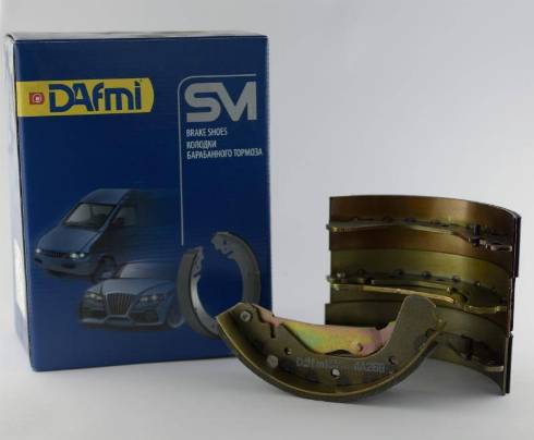 Dafmi DA269 - Комплект тормозных колодок, барабанные avtokuzovplus.com.ua