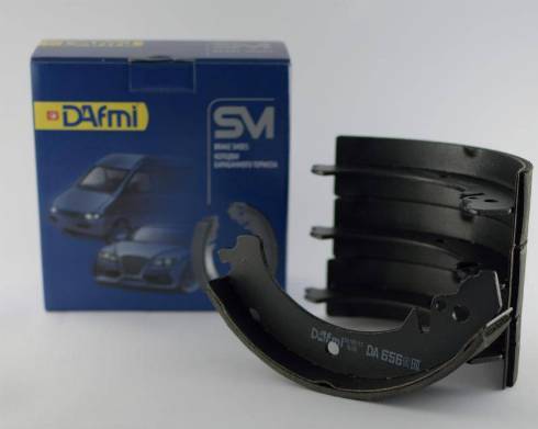 Dafmi DA656 - Комплект гальм, барабанний механізм autocars.com.ua