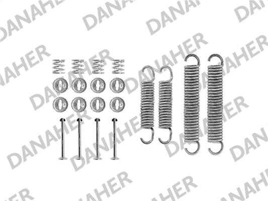 Danaher 7601 - Комплектуючі, барабанний гальмівний механізм autocars.com.ua