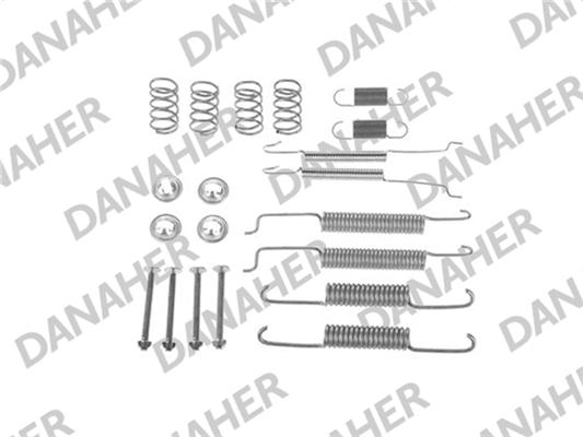 Danaher 7680 - Комплектующие, барабанный тормозной механизм autodnr.net