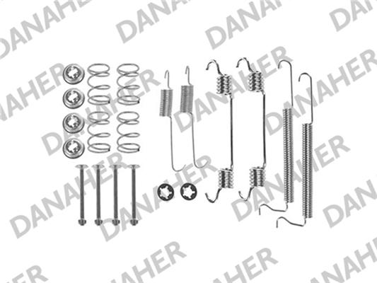 Danaher 7710 - Комплектуючі, барабанний гальмівний механізм autocars.com.ua