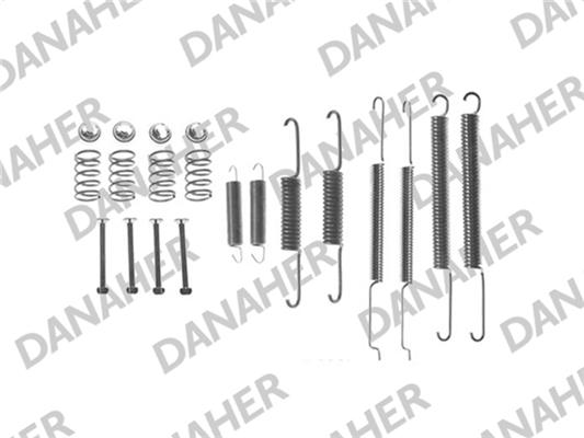 Danaher 7726 - Комплектующие, барабанный тормозной механизм autodnr.net