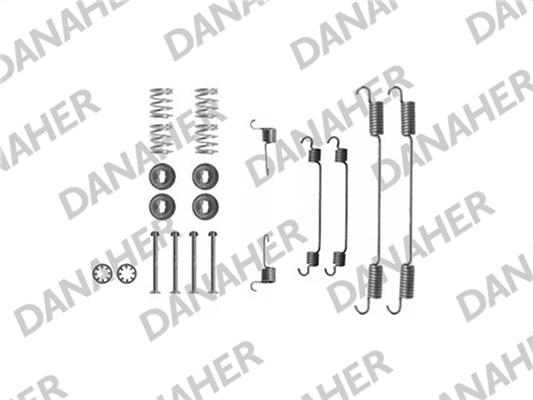 Danaher 7740 - Комплектующие, барабанный тормозной механизм autodnr.net