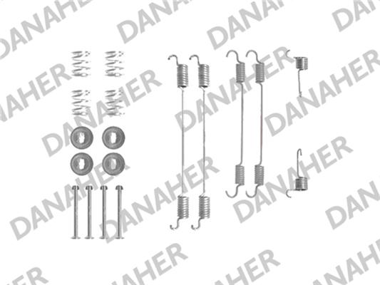 Danaher 7750 - Комплектуючі, барабанний гальмівний механізм autocars.com.ua