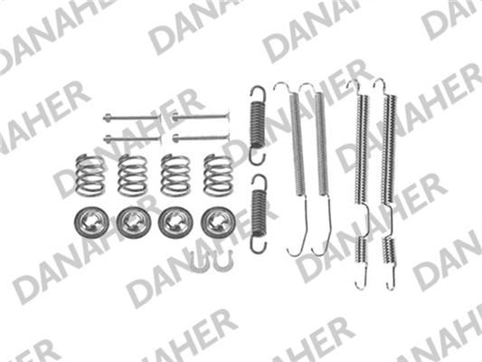 Danaher 7760 - Комплектуючі, барабанний гальмівний механізм autocars.com.ua